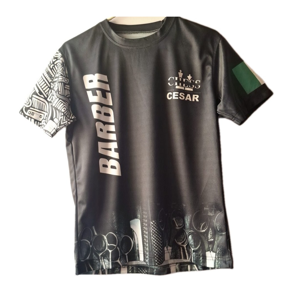Playera Chess Barber Estudio
