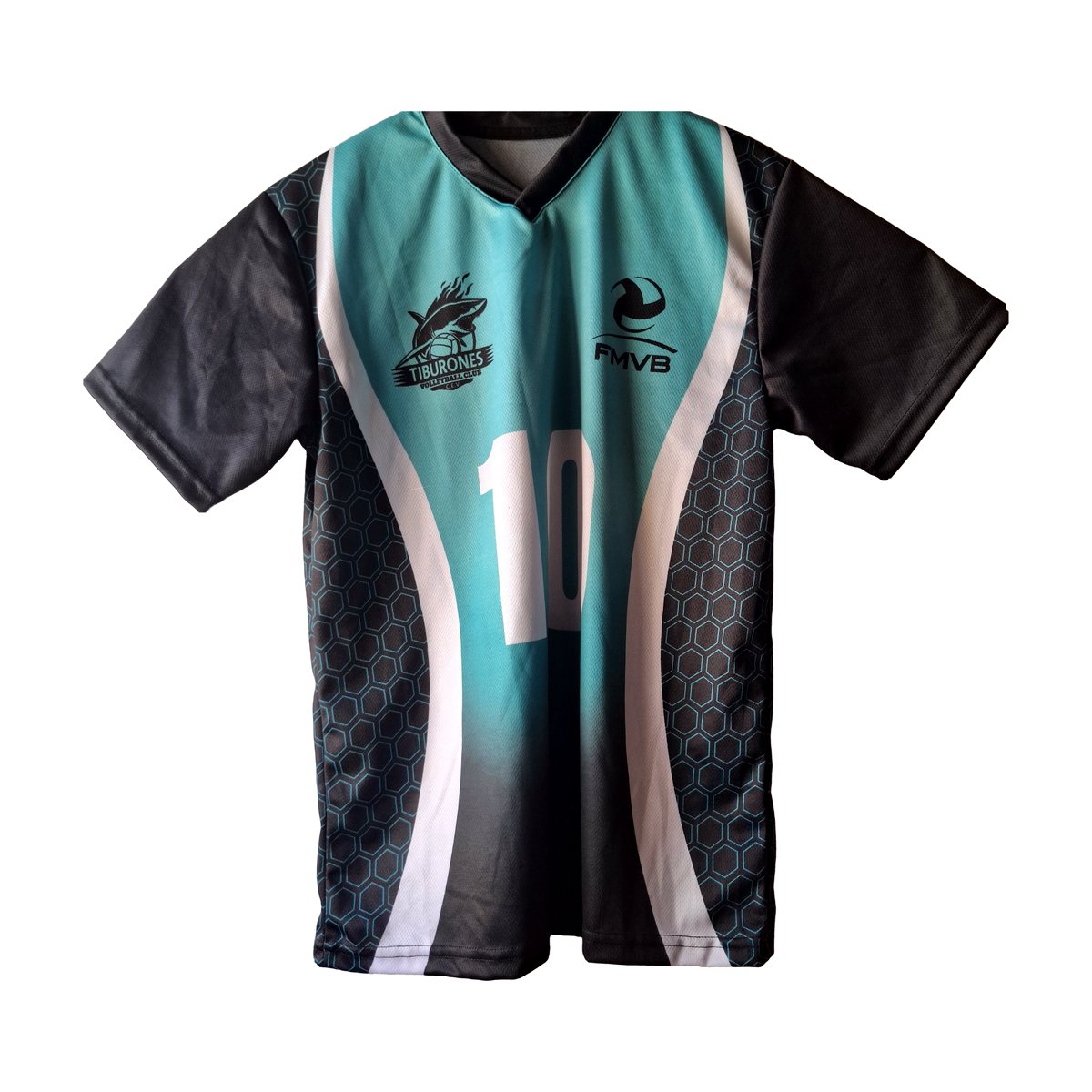 Jersey de voleibol turquesa